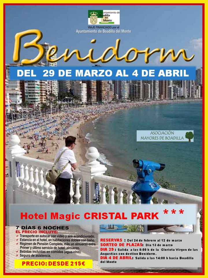 ANULADO:  BENIDORM 2020