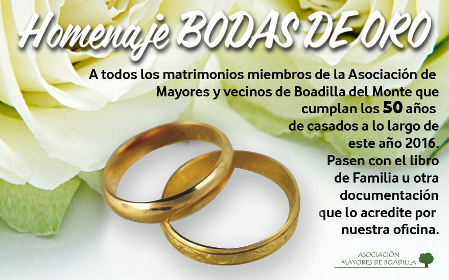 BODAS DE ORO