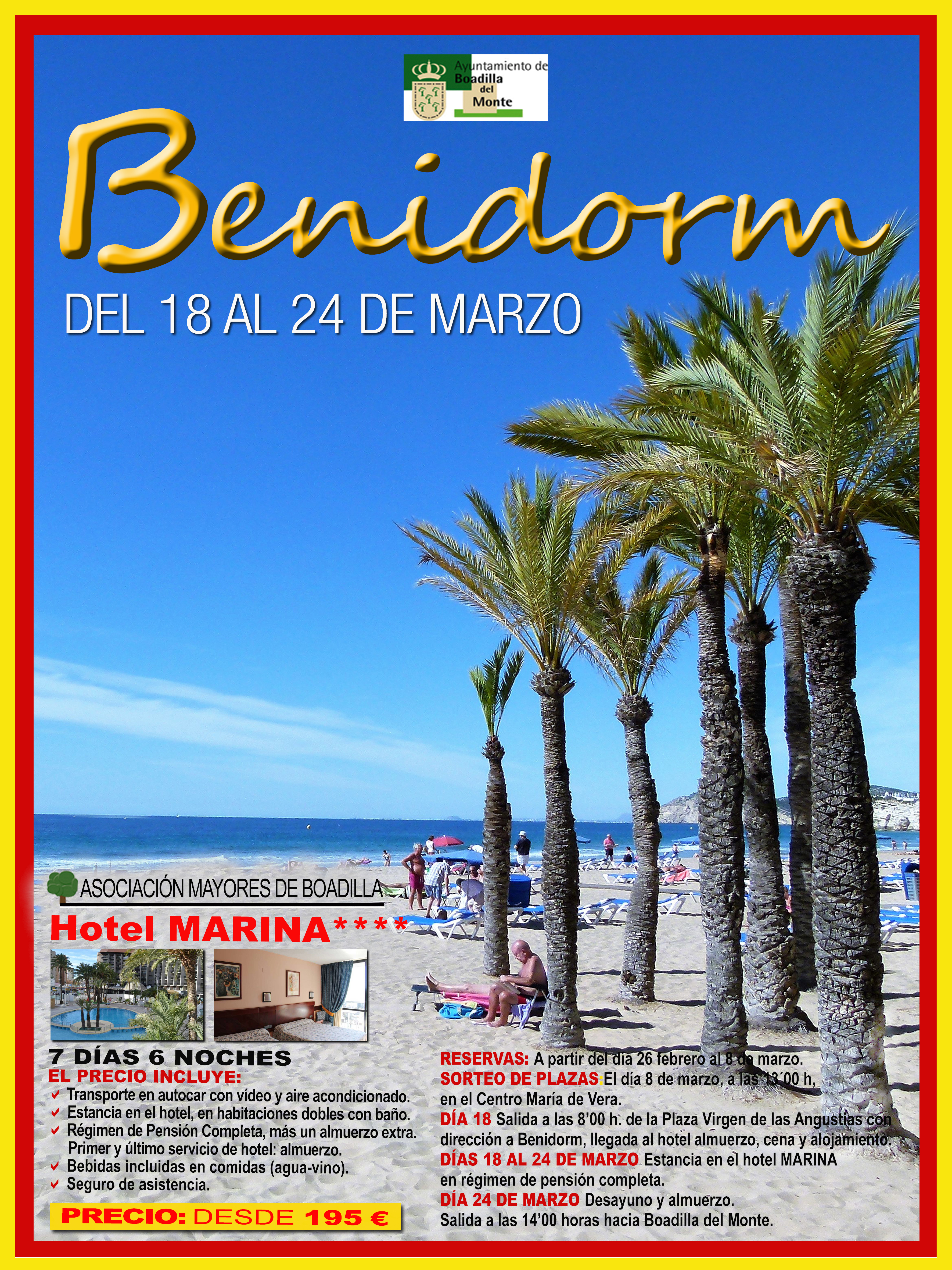 VIAJE A BENIDORM 2018