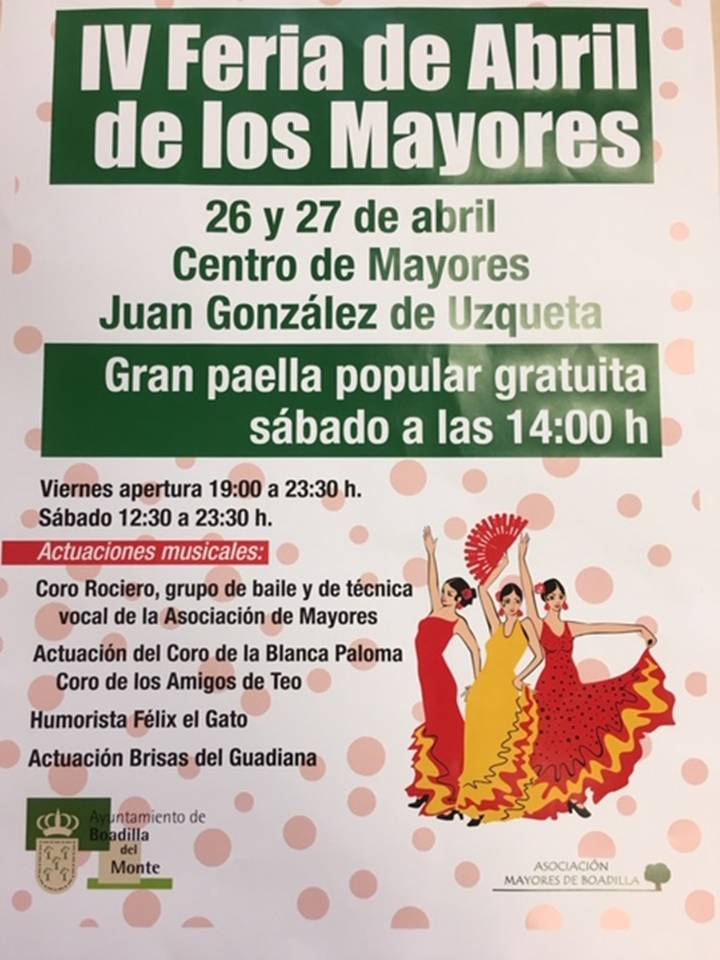 FERIA DE ABRIL (26 y 27 de ABRIL)