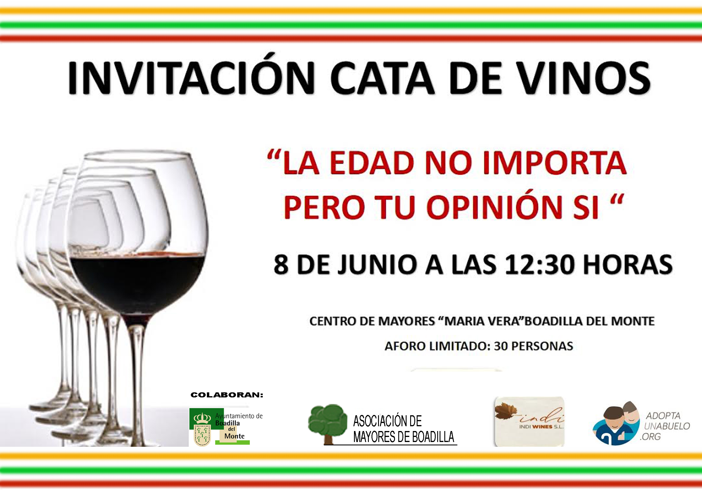 INVITACIN CATA DE VINOS