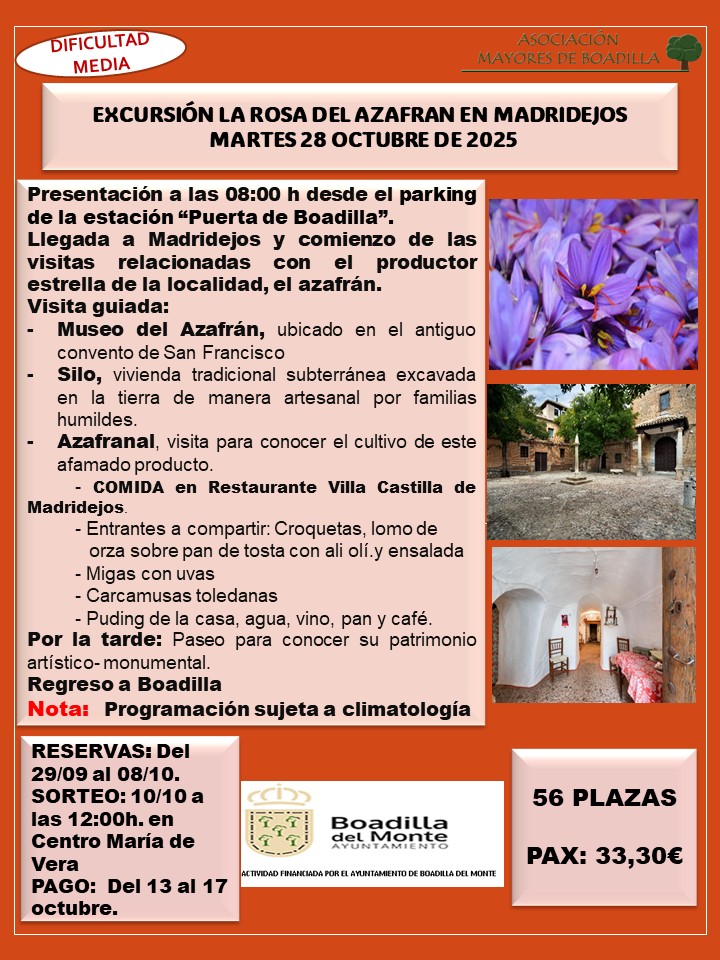 LA ROSA DEL AZAFRN:  28 DE OCTUBRE DE 2025