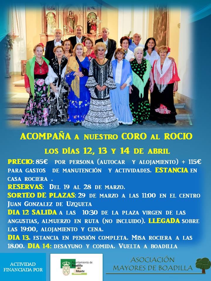 VIAJE AL ROCO (12, 13 y 14 ABRIL)